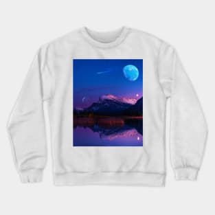 PURPLE MOUNTAIN. Crewneck Sweatshirt